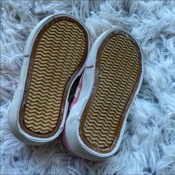 Koala Kids Girl Canvas Slip On Shoes with Velcro - Picture 5 of 11